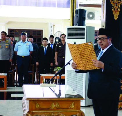 Bupati Warsubi Resmi Lantik Pejabat Strategis Jombang