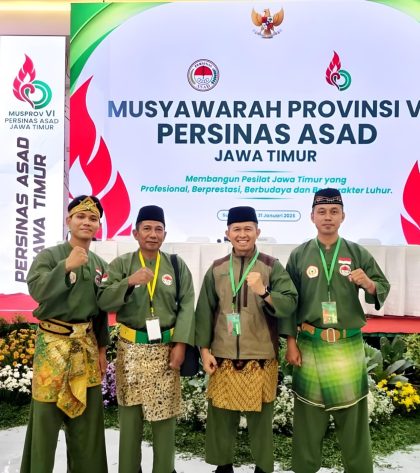 Musprov VI, Persinas ASAD Jatim Teguhkan Perdamaian Antar Pencak Silat