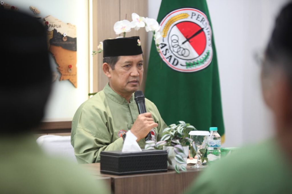 Ketum PB PERSINAS ASAD Dorong Penguatan Spiritual dan Kepedulian Sosial Pesilat