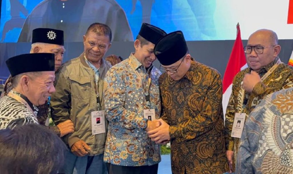 Ketua Umum PB PERSINAS ASAD, Marsma TNI (Purn) H. Sukur, M.Si. (Han), menghadiri Musyawarah Nasional (Munas) XVI Ikatan Pencak Silat Indonesia (IPSI) yang diselenggarakan di Hotel Sultan, Jakarta, pada Kamis (10/4/2026)