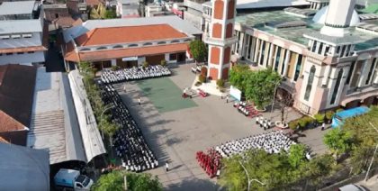 Pondok Pesantren (Ponpes) Gadingmangu menggelar peringatan Hari Santri Nasional 2026 selama tujuh hari berturut-turut. Foto: LINES