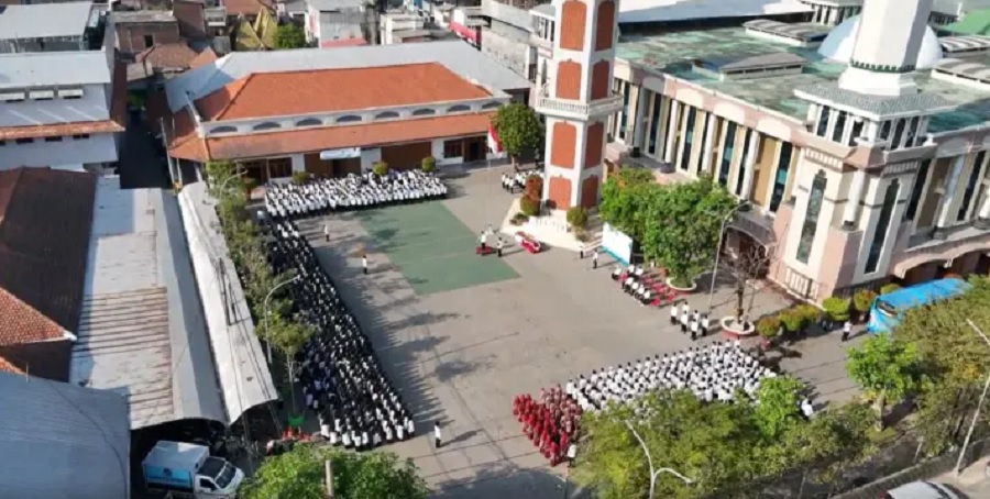 Pondok Pesantren (Ponpes) Gadingmangu menggelar peringatan Hari Santri Nasional 2026 selama tujuh hari berturut-turut. Foto: LINES