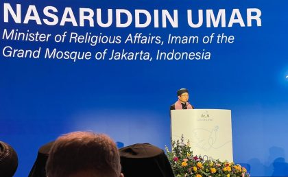 Menag Nasaruddin Umar di Assisi Raih Dukungan Pemimpin Agama Dunia