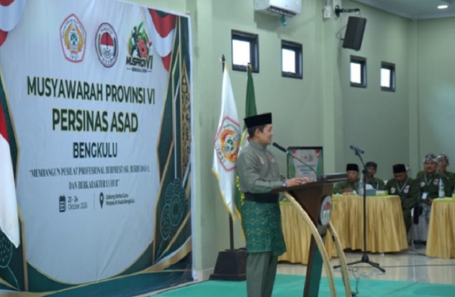 Ketua Umum PB PERSINAS ASAD Ajak Bengkulu Bangun Prestasi Pesilat Berkarakter